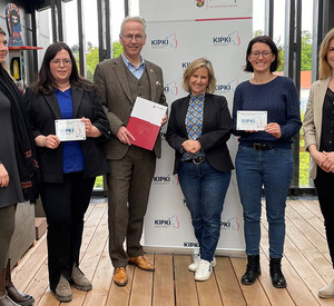 KIPKI-Förderbescheidübergabe in der Kreisverwaltung in Kirchheimbolanden