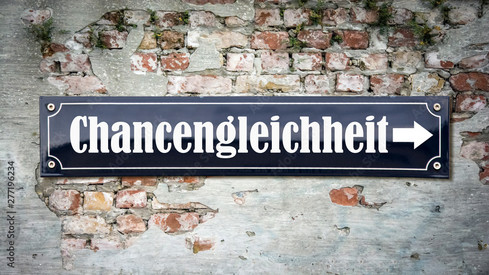 Chancengleichheit Chancengleichheit