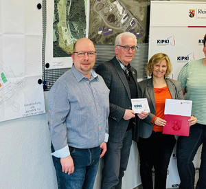 Förderbescheidübergabe in der VG Puderbach